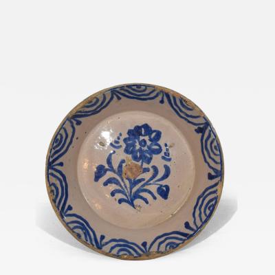 18th 19th Century Spanish Glazed Terracotta Bowl