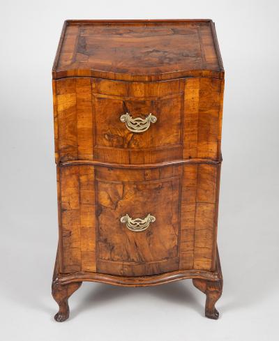 18th C Italian Rococo Period Commodini