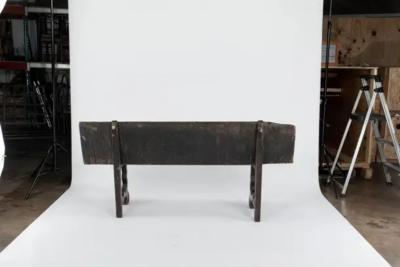 18th C Spanish Walnut Bench