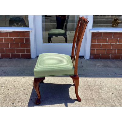 18th C Style Burton Ching Chippendale Side or Desk Chair