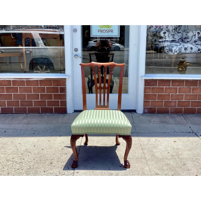 18th C Style Burton Ching Chippendale Side or Desk Chair
