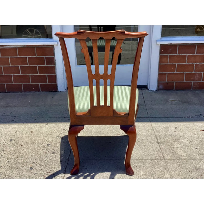 18th C Style Burton Ching Chippendale Side or Desk Chair