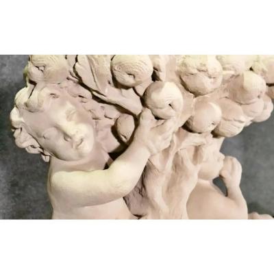 18th C Style Italian Reconstituted Stone Figural Console Table Bases