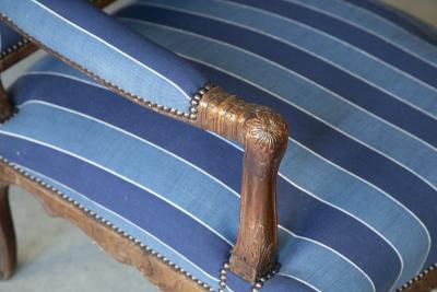 18th CENTURY FRENCH R GENCE FAUTEUIL