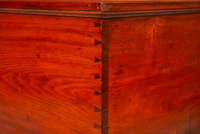 18th Century American Chippendale Walnut Blanket Chest circa 1780s