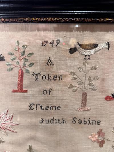 18th Century American Sampler