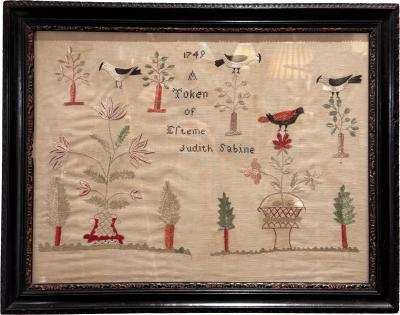18th Century American Sampler