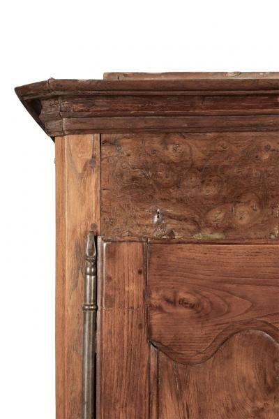 18th Century Armoire in Olive Wood and Ash