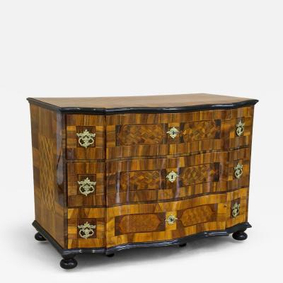 18th Century Baroque Chest Of Drawers Marquetry Inlay Works Austria ca 1760