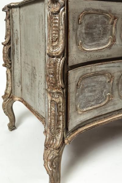 18th Century Baroque Painted Chest of Drawers Southern Germany