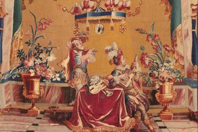 18th Century Beauvais Tapestry Design after Jean Berain