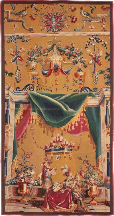18th Century Beauvais Tapestry Design after Jean Berain