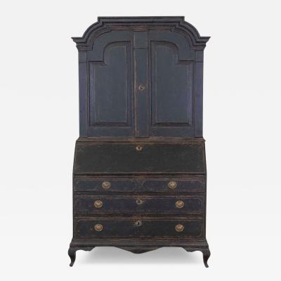 18th Century Black Scandinavian Bureau