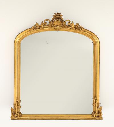 18th Century Carved Gilt Dressing Mirror
