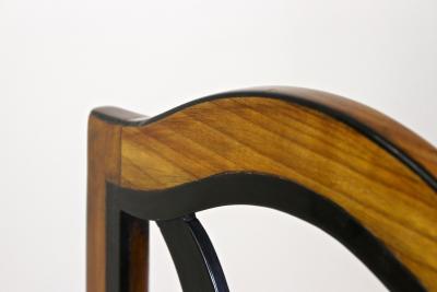 18th Century Cherrywood Side Chair Newly Upholstered Austria circa 1790