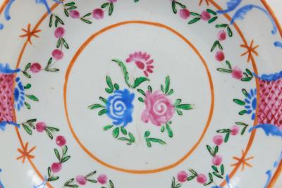 18th Century Chinese Export Famille Rose Plate