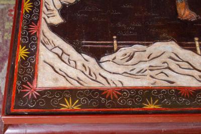 18th Century Coromandel Screen Large Chinese Coffee Table