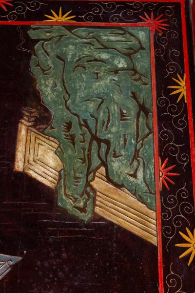 18th Century Coromandel Screen Large Chinese Coffee Table