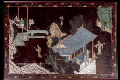 18th Century Coromandel Screen Large Chinese Coffee Table