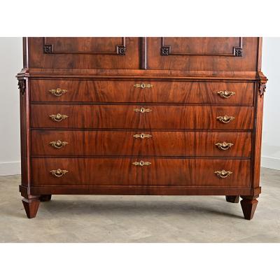 18th Century Dutch Louis XVI Style Mahogany Cabinet