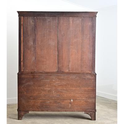 18th Century Dutch Louis XVI Style Mahogany Cabinet