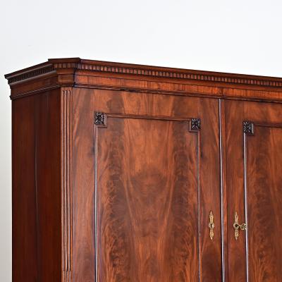 18th Century Dutch Louis XVI Style Mahogany Cabinet