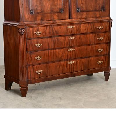 18th Century Dutch Louis XVI Style Mahogany Cabinet