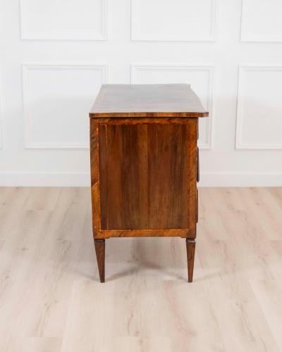 18th Century Emilian Louis XVI Walnut Chest of Drawers