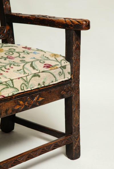 18th Century English Folk Art Chair