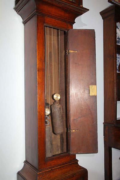 18th Century English Oak Tallcase Clock