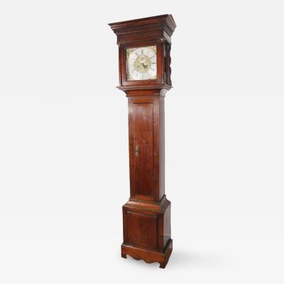 18th Century English Oak Tallcase Clock