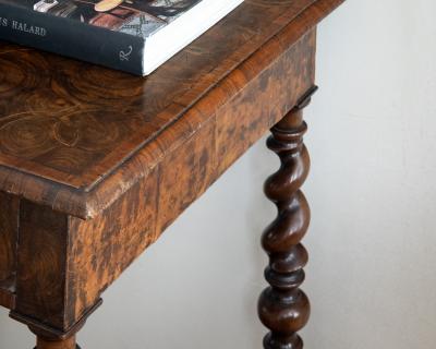 18th Century English Oyster Console Table