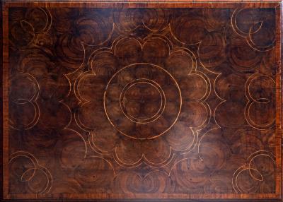 18th Century English Oyster Console Table