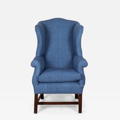 18th Century English Wingback Armchair