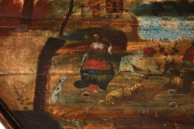 18th Century Folk Painted Table