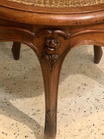 18th Century French Caned Berg re de Bureau