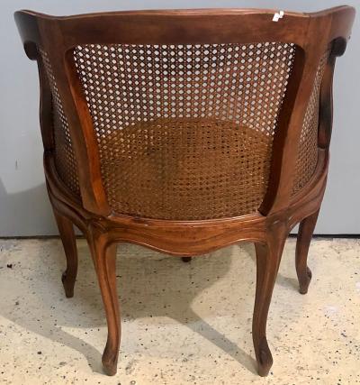 18th Century French Caned Berg re de Bureau