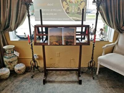 18th Century French Extra Large Walnut Duet Stand