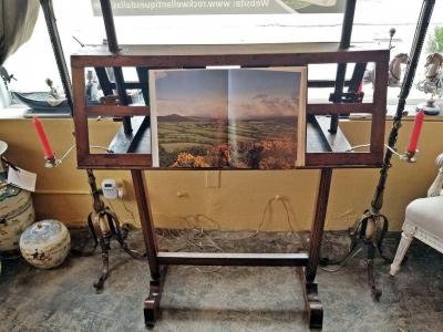 18th Century French Extra Large Walnut Duet Stand