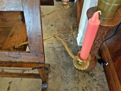 18th Century French Extra Large Walnut Duet Stand