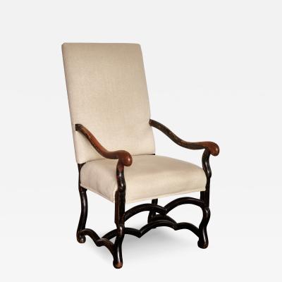 18th Century French Os de Mouton Armchair