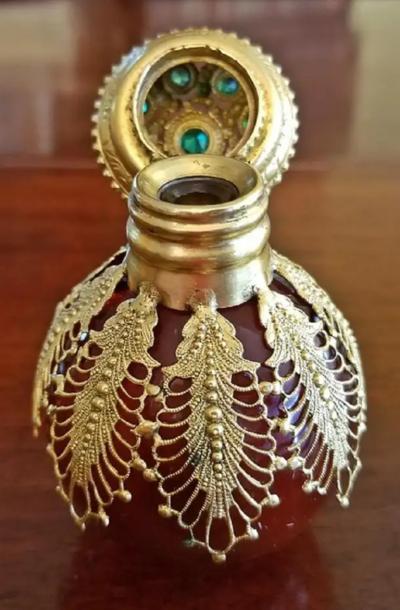 18th Century French Palais Royal Perfume Bottle