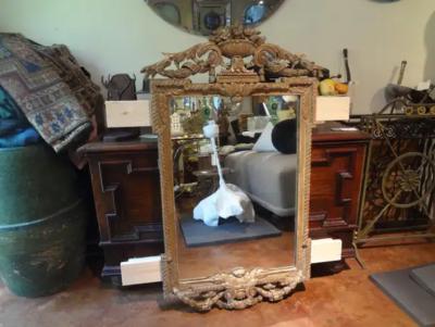 18th Century French R gence Giltwood Mirror