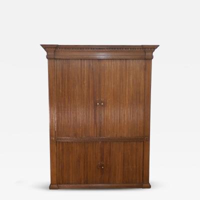 18th Century French Tambour Cabinet