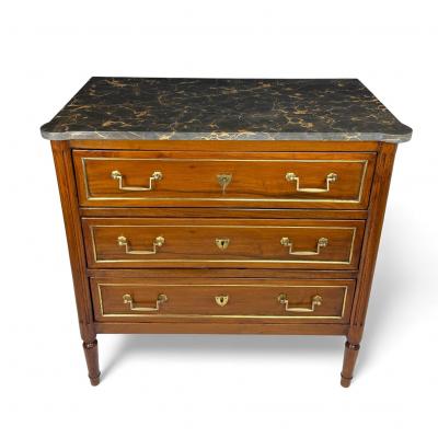 18th Century French Walnut Commode
