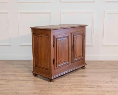 18th Century French Walnut Community Buffet Louis XIV Period