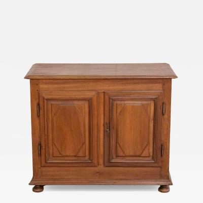 18th Century French Walnut Community Buffet Louis XIV Period