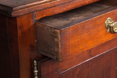18th Century Fruitwood Continental Style Sideboard Cabinet