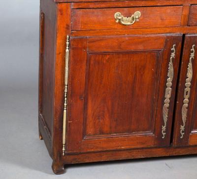 18th Century Fruitwood Continental Style Sideboard Cabinet