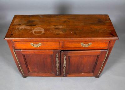 18th Century Fruitwood Continental Style Sideboard Cabinet